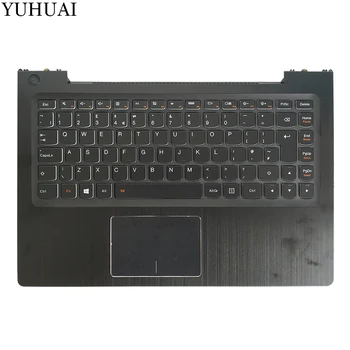  NOVÉ UK notebooku, klávesnice Lenovo U330p U330 Uk klávesnicu s puzdrom opierka Dlaní Touchpad čierna