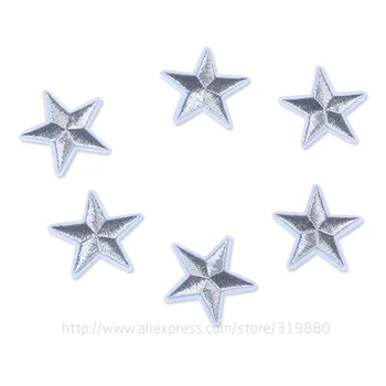  TIANXINYUE 10 ks Hviezda Vyšívané Odznaky Žehlička Na Škvrny Na Oblečení Cartoon Motív Nášivka Nálepka Pre Oblečenie