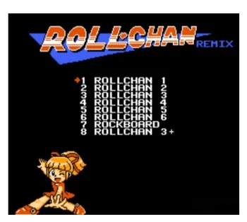  NA ROLLCHAN REMIX 8 v 1 Hre Kazety pre Konzoly NES