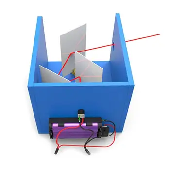  Deti Vedy Svetelné Reflexy Experiment Hračky HOBBY Ručné Vynález Zariadenia Vzdelávacie Balíčky pre Childre Zdroj pre Vyučovanie Nástroje