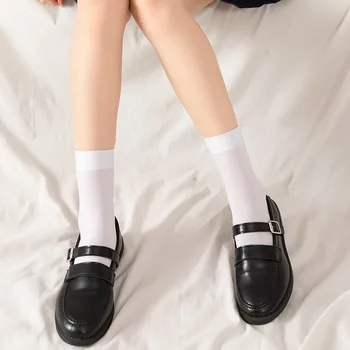  Kolená Vysoké Ponožky Ženy, Nový Sexy Médiá, Čierne Biele Pruhované Cez Stehna Vysokej Kompresné Pančuchy Dámy Dievčatá Kolená Dlhé Ponožky