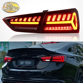  Auto LED zadné svetlo zadné Svetlo Pre Chevrolet Malibu 2016 - 2021 LED Zadné Beží Lampa + Brzdové + Zadnej strane + Dynamické Zase Signál