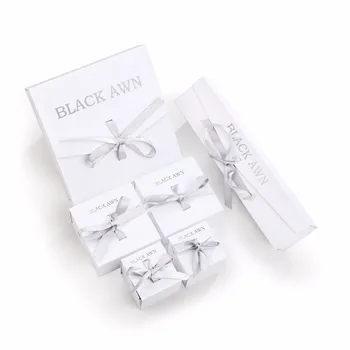  [BLACK AWN] 925 Sterling Silver Šperky, Módne Zásnubné Prstene pre Ženy, Ženské Prst Prsteň G080