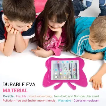  Pre iPad 7.9 mini 5 4 2019 Prípad Tabletu Bezpečné EVA Gumy Motýľ, Stojan, puzdro Pre ipad 1 2 3 Deti Priateľské Ochranný plášť