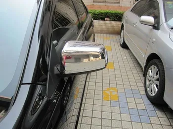  ABS Chrome Spätné zrkadlo pokrytie Trim/Spätné zrkadlo Dekorácie Pre 2010-2013 Mitsubishi Lancer/Lancer X/Lancer Evo