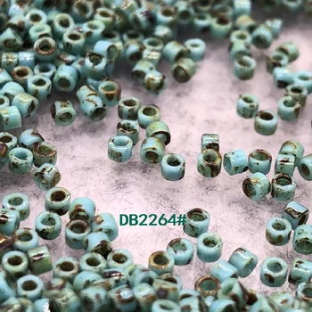  Japonský Miyuki Picasso Delica Korálky 11/0 Na Vyhlásenie Šperky Perles Delica 10Grams/veľa O 2000pieces/Tube 1.6 x 1.3 MM