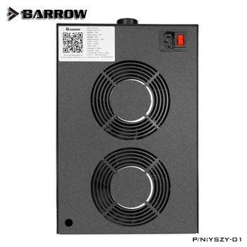 Barrow Kompresor Chladič pre Systém Vodného Chladenia Radiátor PC prípade Nižšia Chasiss Teploty CPU a GPU Chladič, YSZY-01