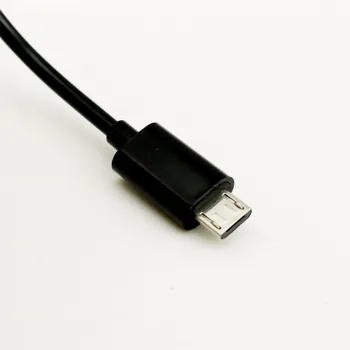  2 ks Micro USB B 5 Pin Male Na Mini USB B 5 Pin Male Špirála Stočený Kábel Adaptéra 3 FT