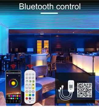  Tuya Smart LED Svetlá Flexibilné Neon Pásy 12V RGB Stmievateľné Neónové svetlo, Wifi/Bluetooth APP/IR Diaľkové Ovládanie Výzdoba Miestnosti