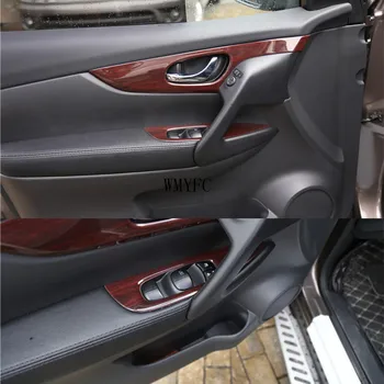  Na Nissan X-Trail T32 Rogue Okne Ovládací Panel Sklo Výťah Spínač Kryt Výbava Interiéru Vozidla Dekorácie-2017 2018 2019 2020