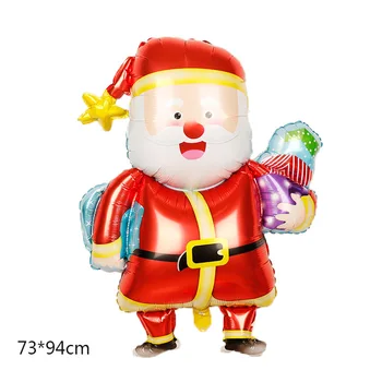  Santa Claus Balón Nastaviť Nový Rok Party Vianočné Témy, Dekorácie, Party Balóny