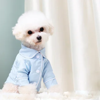  Domáce Zvieratá, Psy, Pyžamá Petty Kostým Luxusné Pomeranian Oblečenie Francúzsky Buldog Módne Oblečenie Oblek Pre Mačky Yorkshire Teriér Teddy