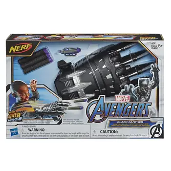  Skutočné Hasbro Marvel Avengers Koncovka Nerf Moc Pohybuje Thor Iron Man Black Panther Black Okno Zbraň Launcher Hračky Pre Deti, Darčeky