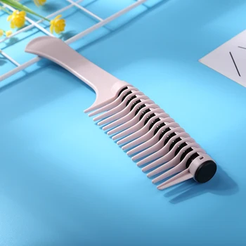  Pro Široký Zub Vlasy Prečesať Kefou Proti Statickej Salon Sfarbenie Nástroje Znížiť vypadávanie Vlasov, Kaderníctvo Detangling Špirála DIY Vlasy
