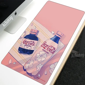  Ilustrácia Veľké XL Mousepad Anime Hráč Hernú Podložku pod Myš, Počítačové Príslušenstvo Klávesnice Notebooku Padmouse Rýchlosť Roztomilý Stôl Mat
