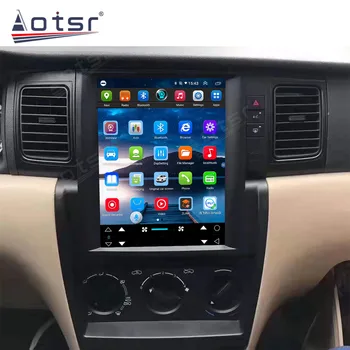  Android 64 G Multimediálny Prehrávač, GPS Navigáciu Pre Toyota COROLLA Dotyková Obrazovka autorádia Stereo Auto Tesla IPS základnú Jednotku 2Din DSP