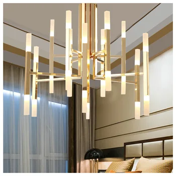  Moderný Módny Dizajn Led Luster Art Decor Trubice G4 Prívesok Pozastavené Svetelné Reťaze Visiace Lampy, Svietidlá pre Izba