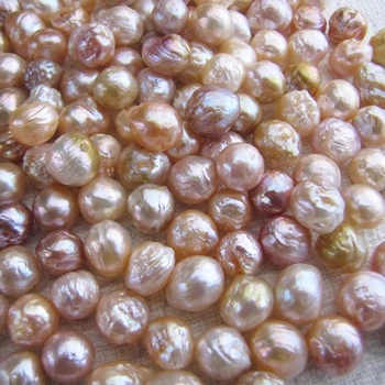  5 ks/veľa voľné korálky multicolor 10-12 mm sladkovodné perly reborn keshi pre KUTILOV, šperky, takže FPPJ veľkoobchod korálky prírody