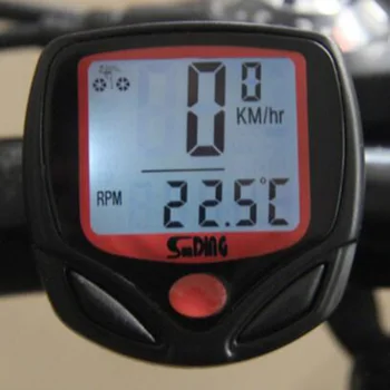  1 Nastavte Praktické Požičovňa Počítačov Stopky MTB Bike Digitálny LED Displej Počítača Rýchlomer počítadlo kilometrov Cyklistické Príslušenstvo na Koni