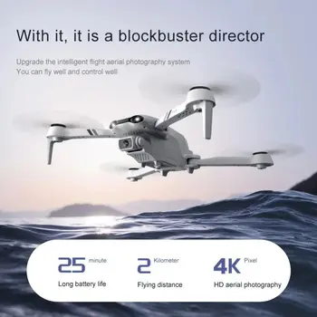  Nové F10 Hučí 4k Kamera Profesionálny Vojak Gps 5G Wifi Rc Quadcopter Široký Uhol Fpv Real-Time Prenosu Hračka Vrtuľník Darček