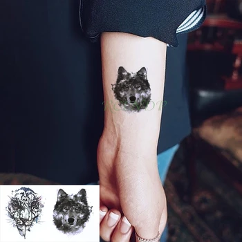  Nepremokavé Dočasné Tetovanie Nálepky sova tatto vtákov, zvierat tetovanie flash eclipse falošné tetovanie pre mužov, ženy