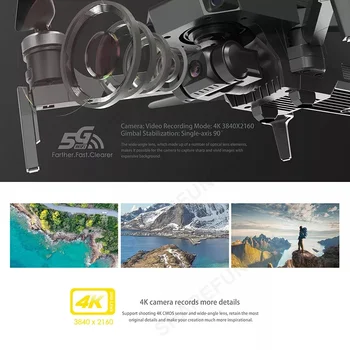  MJX Chyby B16 PRO B16 Pro S 4K Kamera Drone Tri osi Gimbal EIS Anti-shake Profesionálne FPV Drone VS SG906 Max F11 Pro Drone