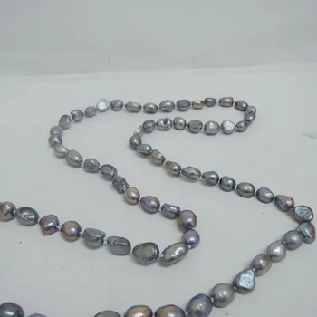  PRÍRODA SLADKOVODNÉ PERLY DLHÝ NÁHRDELNÍK-80 CM perlový náhrdelník