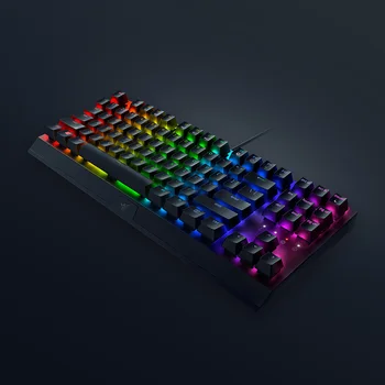  Razer BlackWidow V3 Tenkeyless TKL Mechanical Gaming Keyboard - Hmatové & Click - Chroma RGB Osvetlenie - Programovateľné Makrá