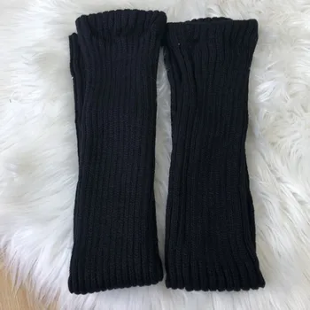  70 cm Nad Kolená Japonský JK Jednotné Leg Warmers kórejský Lolita Zimné Dievča Ženy Zrastov Boot Ponožky hromadiť Ponožky Nohy Otepľovanie Kryt