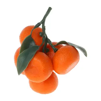  Realistické Realisticky Umelé Tangerine Ovocie Pomaranče Falošné Displej Potravín Dekor Home Party Dekor--Y142