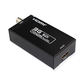  Mini HD 3G SDI na HDMI Prevodník Adaptér Podpora HD-SDI / 3G-SDI Signály Ukazujú na HDMI Displej