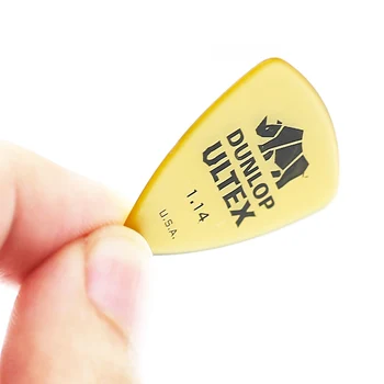  1 ks Dunlop Ultex Triangle Gitara Vybrať Plectrum Mediátora Basy Mediátora Akustické Elektrické Klasické Gitarové Časti Gitara Výbery