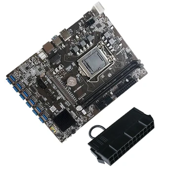  B250C BTC Ťažba Doske 12 USB3.0 PCI-E 16X Grafika Slot LGA 1151 DDR4 DIMM SATA3.0 s 24PIN Napájania Starter