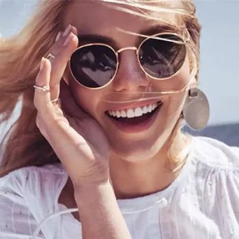  2022 Retro Pánske Slnečné Okuliare Luxusné Značky Dizajnér Klasické Malé Rám Jazdy Zrkadlo Ženy Okuliare Oculos De Sol Masculino